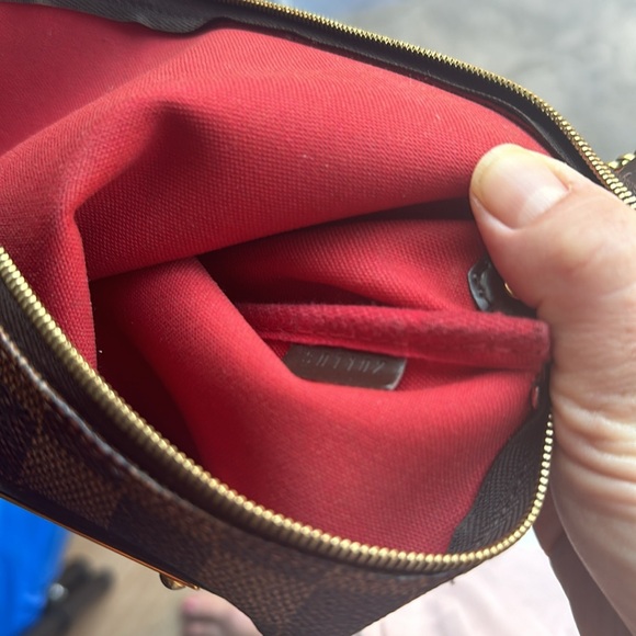 Louis Vuitton Damier Ebene small zip bag - Picture 7 of 9